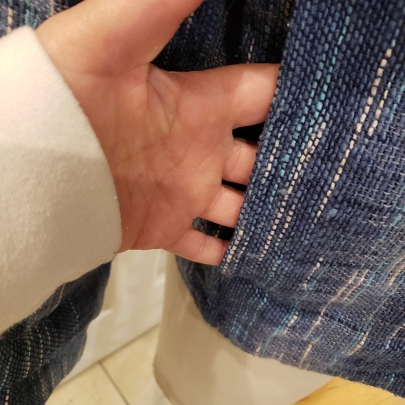 Eastern Serenity Blue Jacket Size Medium - Picture 3 of 8